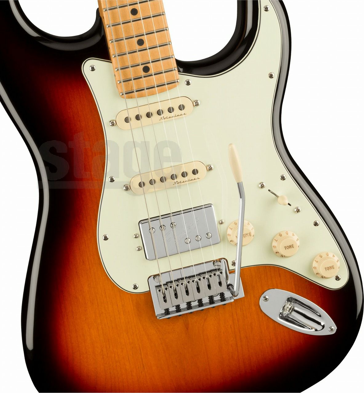 Fender Player Plus Stratocaster® HSS, Maple Fingerboard, 3-Color Sunburstフェンダー プレイヤープラス ストラトキャスター リアハム 3カラーサンバースト 3トーンサンバースト【Stage Guitar】エレキギター 茶
