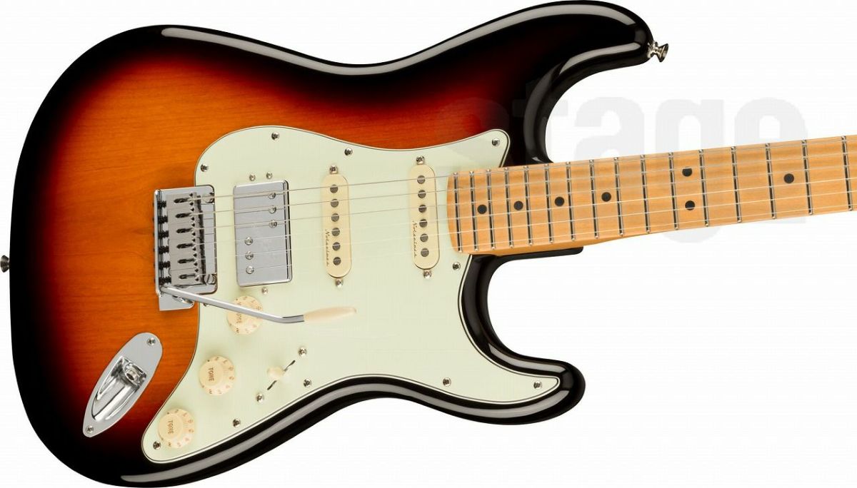 Fender Player Plus Stratocaster® HSS, Maple Fingerboard, 3-Color Sunburstフェンダー プレイヤープラス ストラトキャスター リアハム 3カラーサンバースト 3トーンサンバースト【Stage Guitar】エレキギター 茶