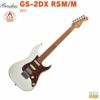 Bacchus GS-2DX RSM/M WH (White)バッカス エレキギター ローステッドメイプル ストラトキャスター ホワイト【Stage Guitar】白 コイルタップ SSHレイアウト リアハム