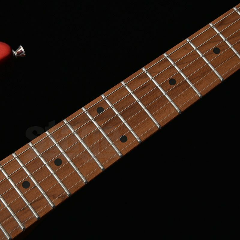 Bacchus GS-2DX RSM/M CAR (Candy Apple Red)Universe seriesバッカス エレキギター ユニバースシリーズ ローステッドメイプル ストラトキャスター キャンディアップルレッド【Stage Guitar】コイルタップ リアハム 赤