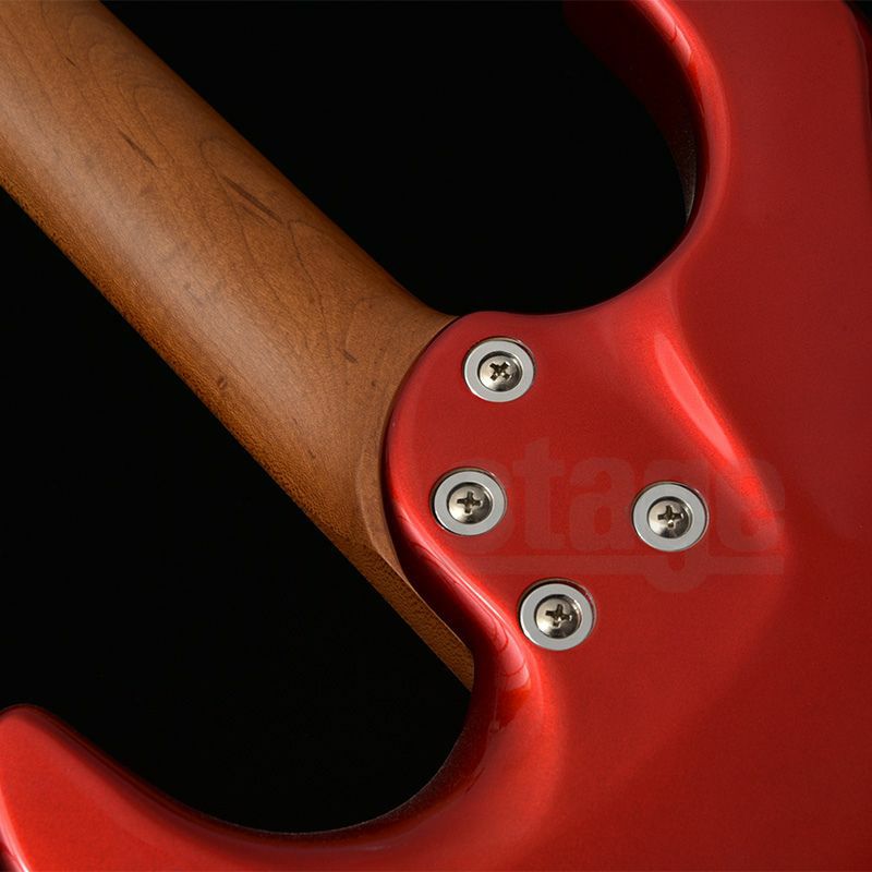 Bacchus GS-2DX RSM/M CAR (Candy Apple Red)Universe seriesバッカス エレキギター ユニバースシリーズ ローステッドメイプル ストラトキャスター キャンディアップルレッド【Stage Guitar】コイルタップ リアハム 赤