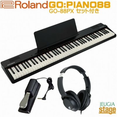 【引き取り希望】Roland GO:PIANO88 スタンド付き Roland GO:PIANO88 + X型スタンド＆練習用ヘッドホンセット