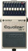 BOSS Equalizer GE-7ボス イコライザー コンパクトエフェクター【Stage Guitar Accessory】エフェクター effector effect pedal stomp box ボスコン