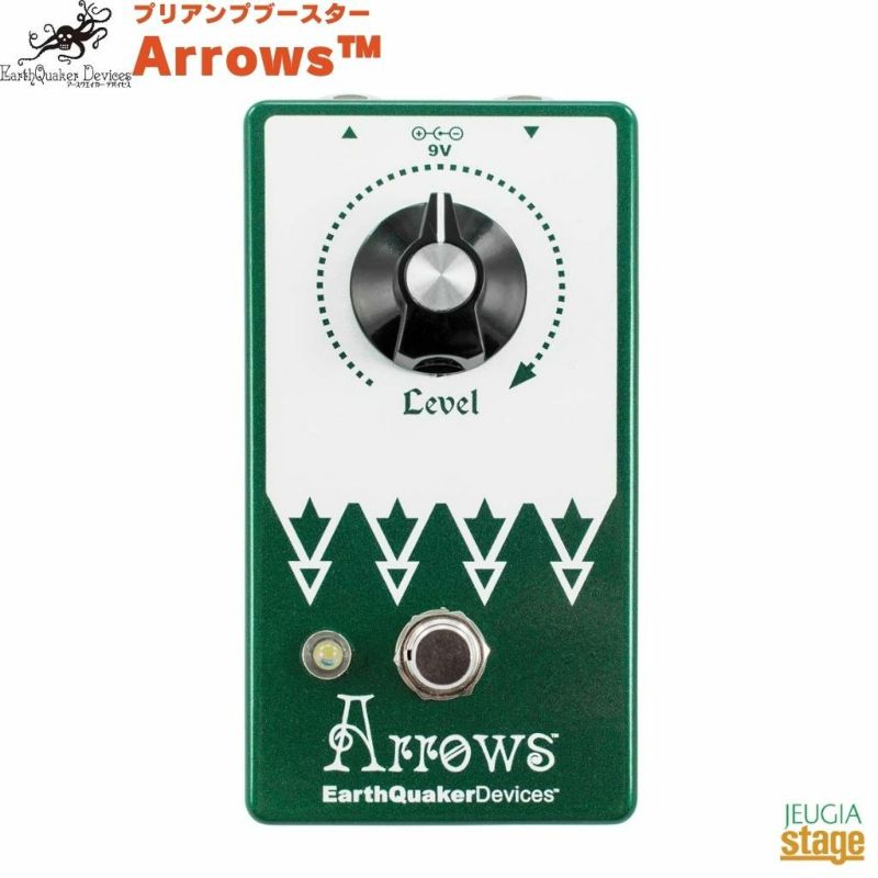Earth Quaker Arrows™アースクエイカーデバイセス EQD アロウズ プリアンプブースター【Stage Guitar Accessory】エフェクター コンパクトエフェクター effector effect pedal