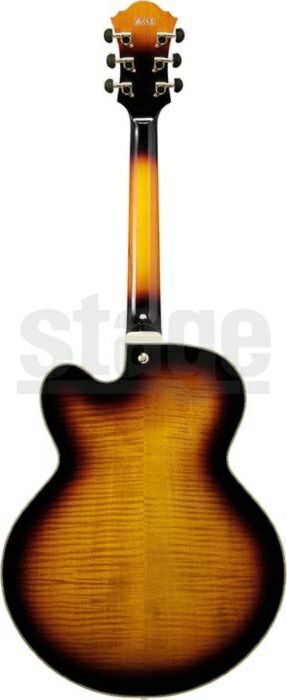 Ibanez AF95FM AYS(Antique Yellow Sunburst)AF Artcore Expressionistアイバニーズ エレキギター アンティークイエローサンバースト【Stage Guitar】フルアコースティックギター ホロウボディ 茶