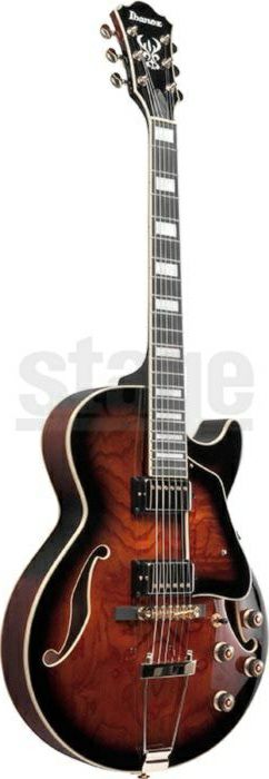 Ibanez AG95QA DBS(Dark Brown Sunburst)AG Artcore Expressionistアイバニーズ エレキギター ダークブラウンサンバースト【Stage-Rakuten Guitar】フルアコースティックギター ホロウボディ 茶