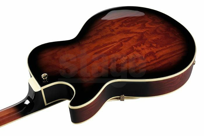 Ibanez AG95QA DBS(Dark Brown Sunburst)AG Artcore Expressionistアイバニーズ エレキギター ダークブラウンサンバースト【Stage-Rakuten Guitar】フルアコースティックギター ホロウボディ 茶