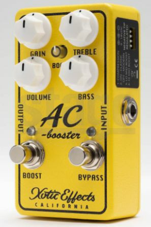 Xotic AC Booster V2【2025年4月中旬発売】ACB-V2エキゾチック ブースター【Stage Guitar Accessory】エフェクター effector effect pedal