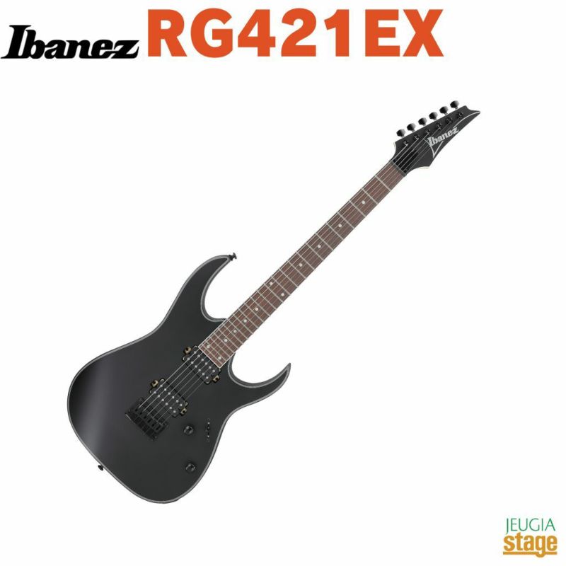 Ibanez RG421EX BKF(Black Flat)アイバニーズ イバニーズ RGシリーズ ブラックフラット