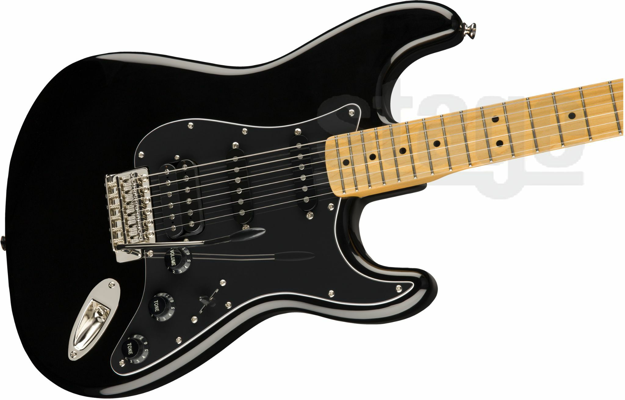 Squier Classic Vibe '70s Stratocaster® HSS, Maple Fingerboard, Black