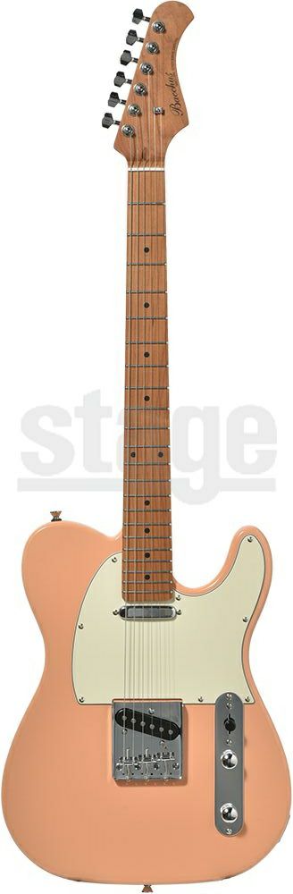 【アンプ8点セット付き】Bacchus BTE-1DX RSM/M SLPK SETバッカス エレキギター ローステッドメイプル ユニバースシリーズ シェルピンク