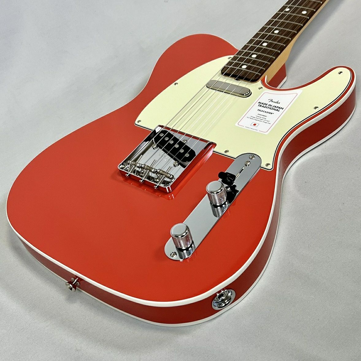 FenderMadeinJapanTraditional60sTelecaster®Custom,RosewoodFingerboard,FiestaRed
