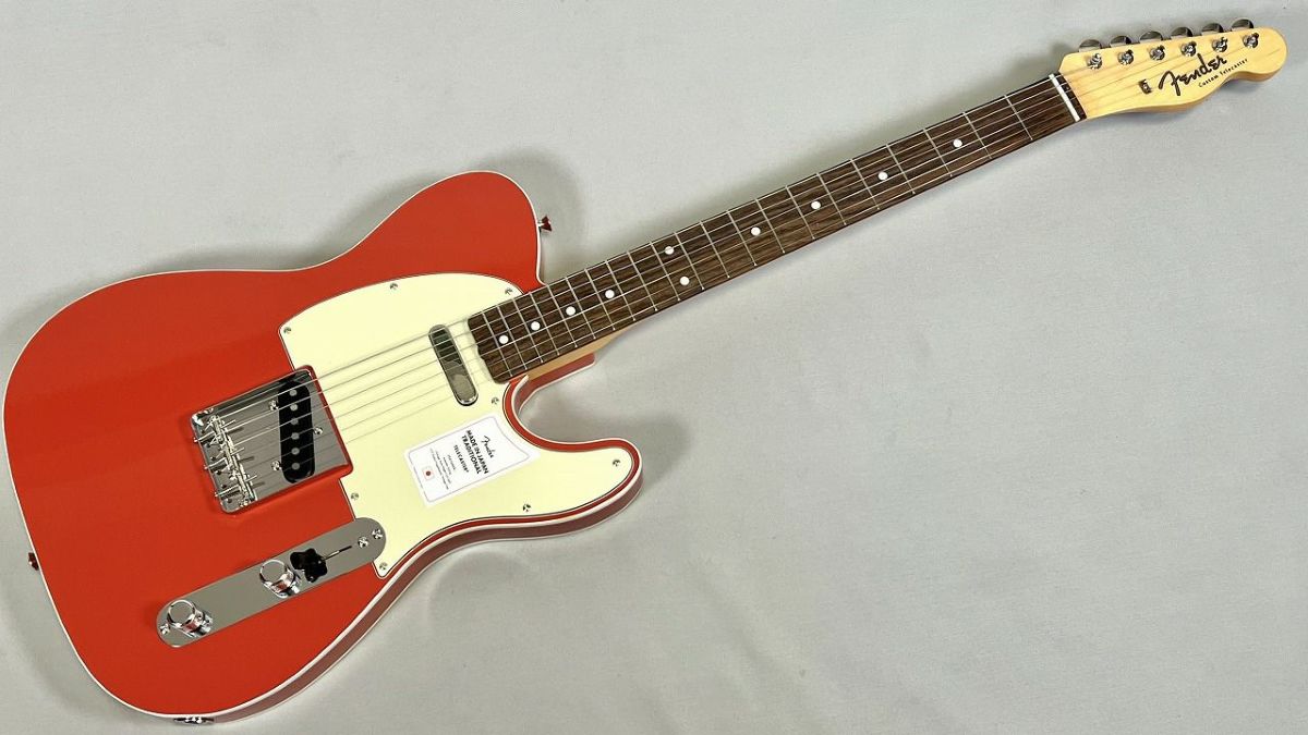 FenderMadeinJapanTraditional60sTelecaster®Custom,RosewoodFingerboard,FiestaRed