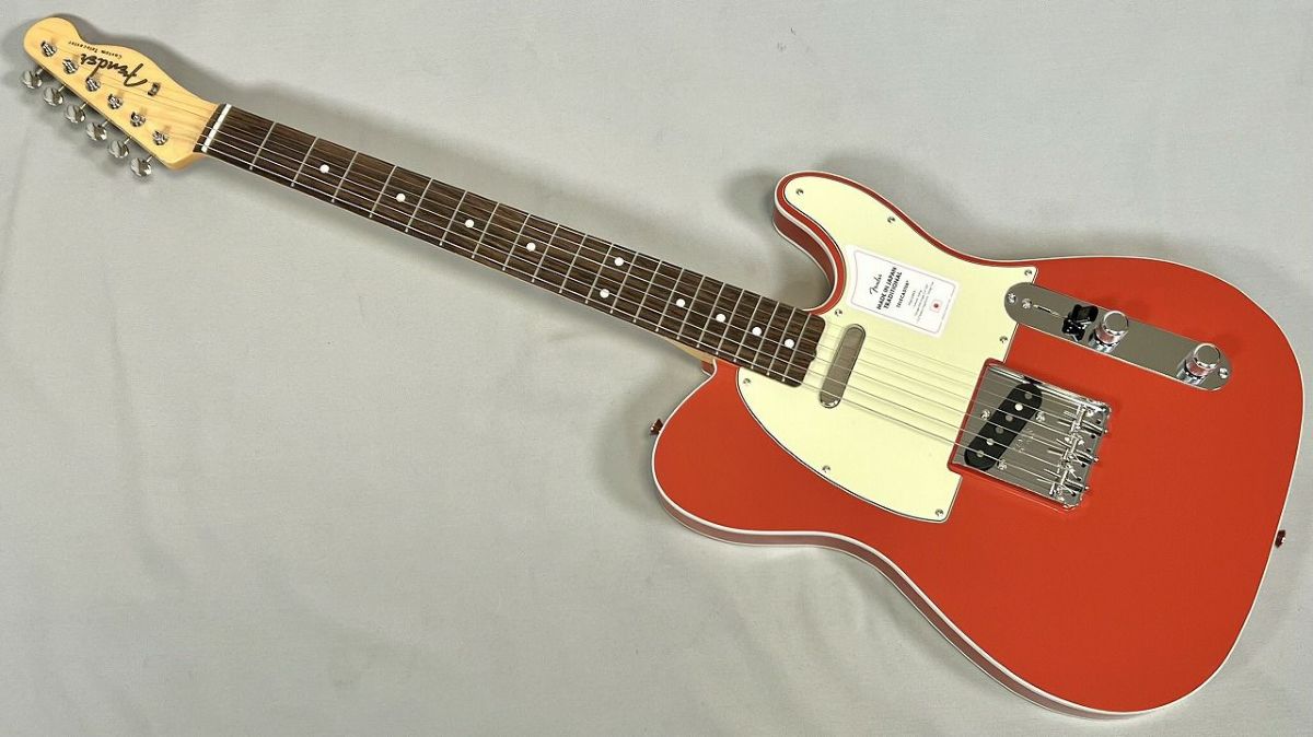 FenderMadeinJapanTraditional60sTelecaster®Custom,RosewoodFingerboard,FiestaRed