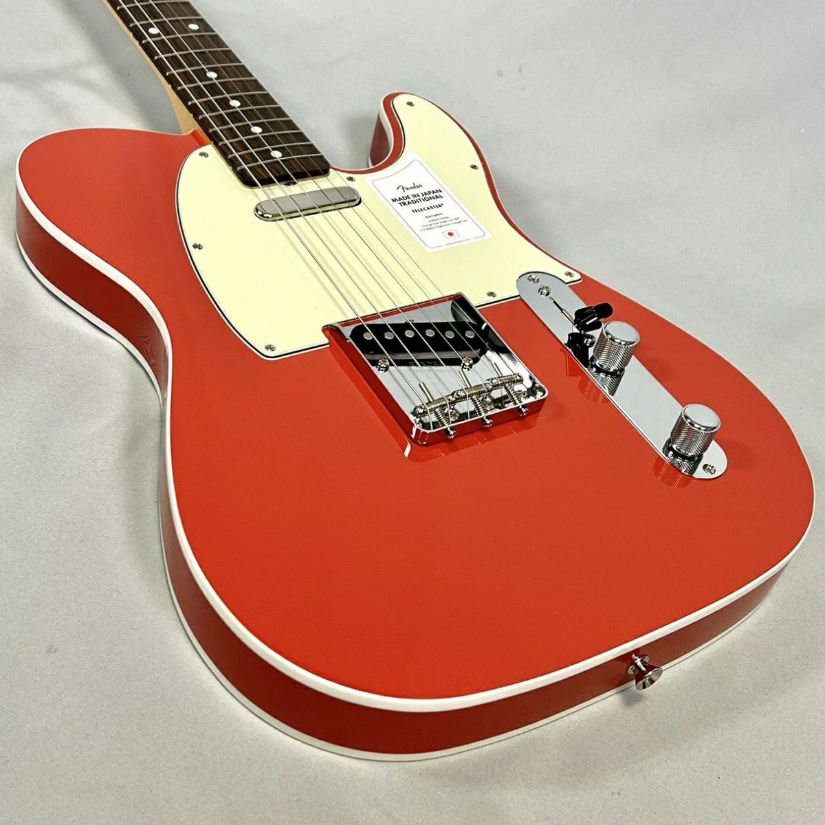 FenderMadeinJapanTraditional60sTelecaster®Custom,RosewoodFingerboard,FiestaRed