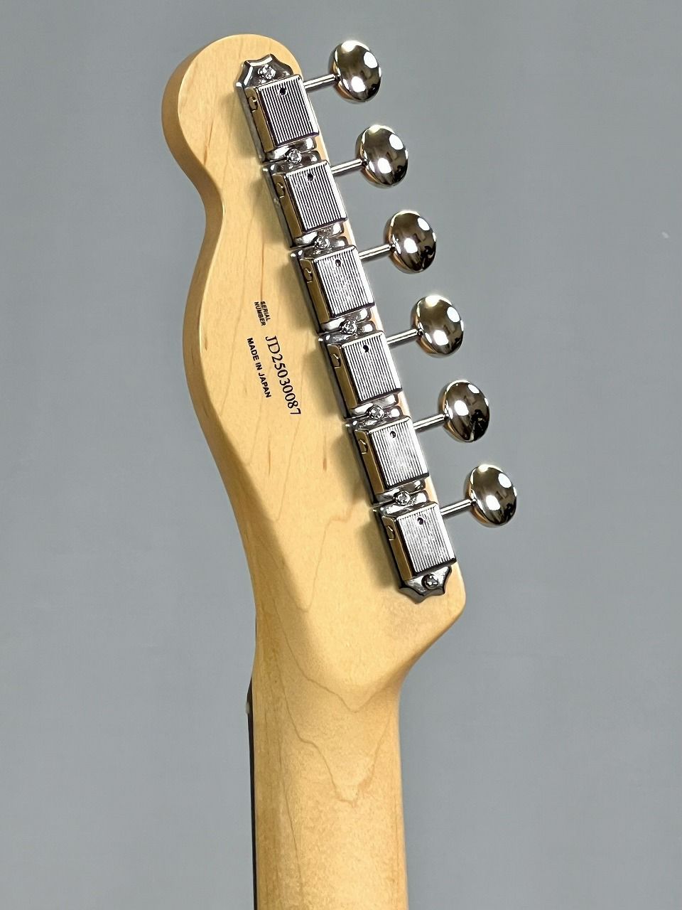 FenderMadeinJapanTraditional60sTelecaster®Custom,RosewoodFingerboard,FiestaRedヘッド裏