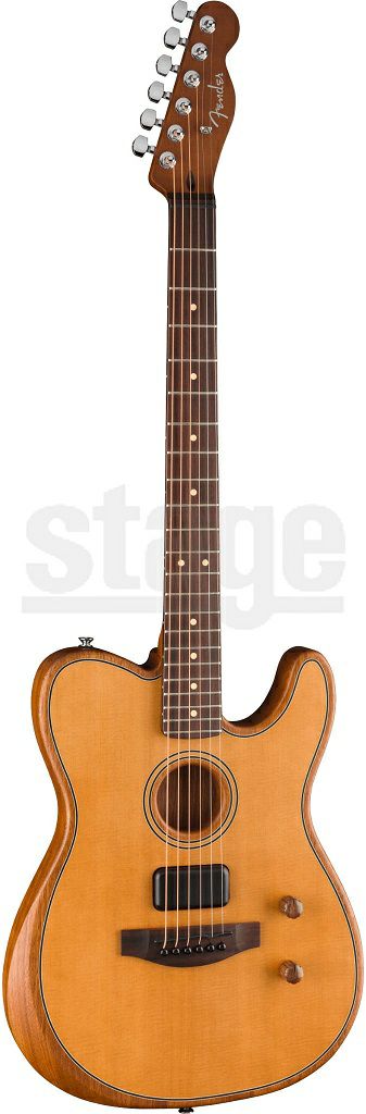 Fender Acoustasonic® standard Telecaster®, Aged Naturalフェンダー アコースタソニック アコースティックギター エレアコ テレキャスター スタンダード エイジドナチュラル