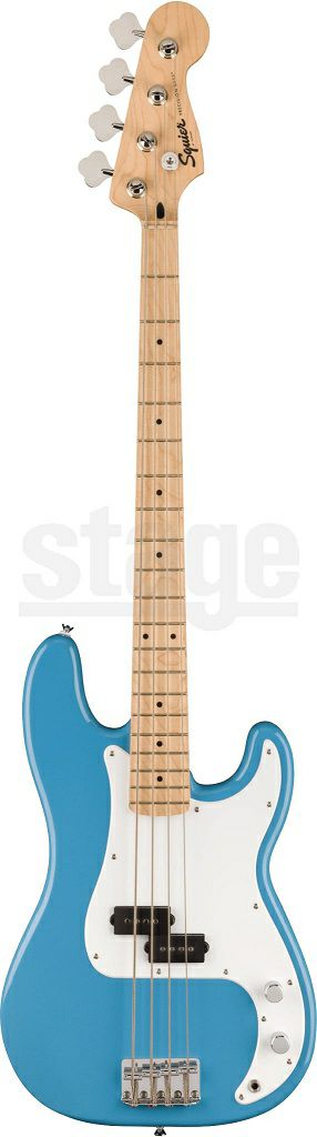 Squier Sonic® Precision Bass®, Maple Fingerboard, White Pickguard, California Blueスクワイア ソニックシリーズ プレシジョンベース カリフォルニアブルー