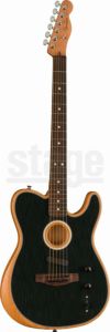 Fender Acoustasonic&#174; Player Telecaster&#174;, Rosewood Fingerboard, Brushed Blackフェンダー アコースタソニック アコースティックギター エレアコ テレキャスター プレイヤー ブラッシュドブラック