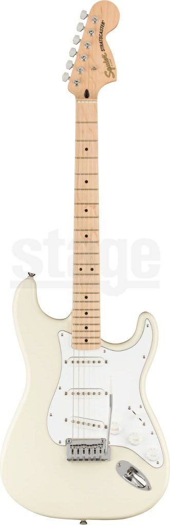 Squier Affinity Series® Stratocaster®, Maple Fingerboard, White Pickguard, Olympic Whiteスクワイア アフィニティシリーズ ストラトキャスター オリンピックホワイト