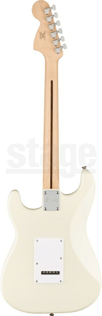 Squier Affinity Series® Stratocaster®, Maple Fingerboard, White Pickguard, Olympic Whiteスクワイア アフィニティシリーズ ストラトキャスター オリンピックホワイト