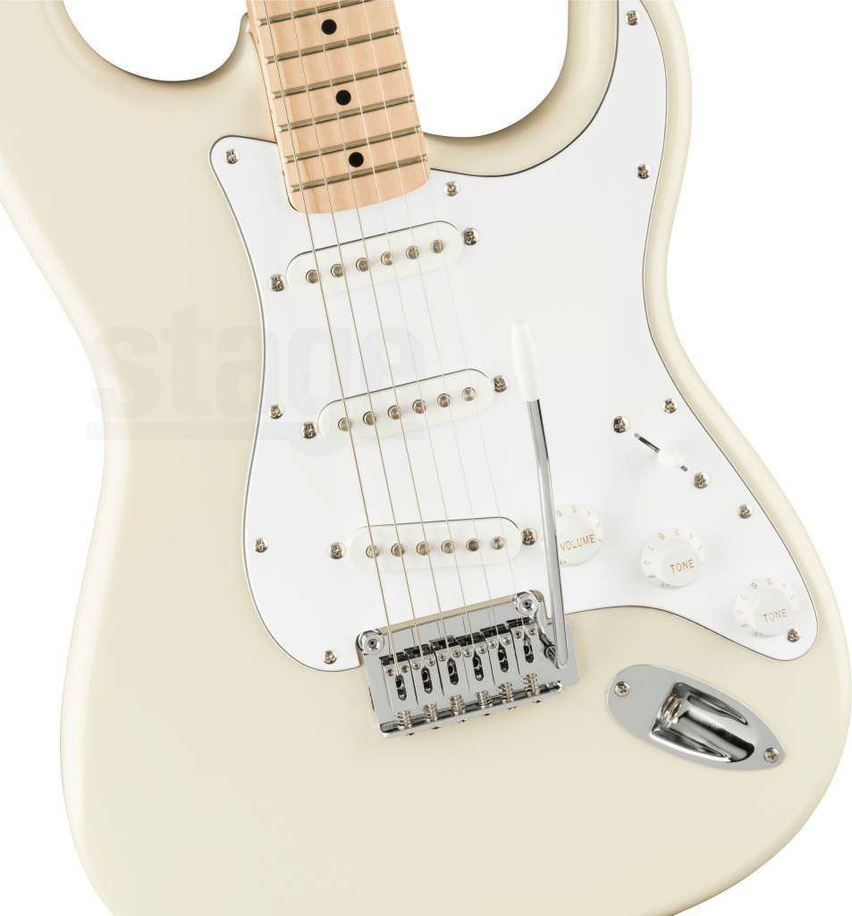 Squier Affinity Series® Stratocaster®, Maple Fingerboard, White Pickguard, Olympic Whiteスクワイア アフィニティシリーズ ストラトキャスター オリンピックホワイト