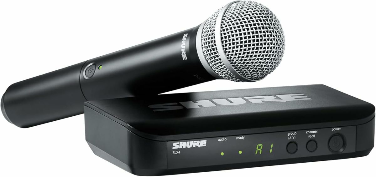 【正規輸入品】　【メーカー保証2年付】SHURE BLX24J/PG58-JBシュア PG58 ワイヤレスボーカルシステム ワイヤレスマイク