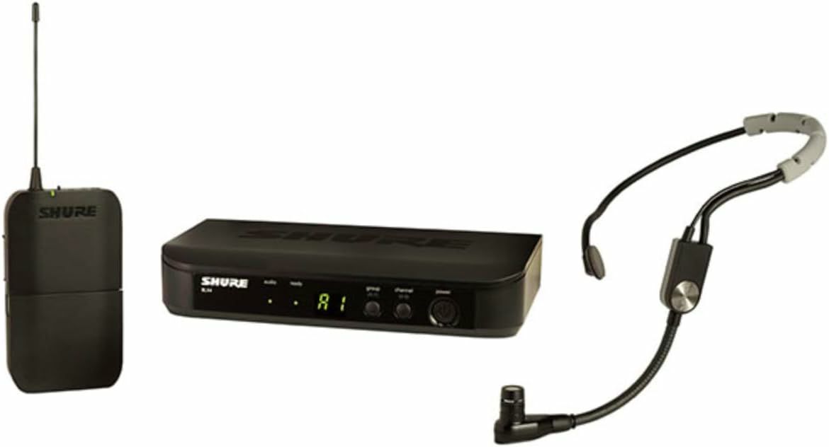 【正規輸入品】　【メーカー保証2年付】SHURE BLX14J/SM35-JBBLX14/SM35シュア SM35ヘッドセットマイクロホン ワイヤレスヘッドセットシステム BPワイヤレスセット