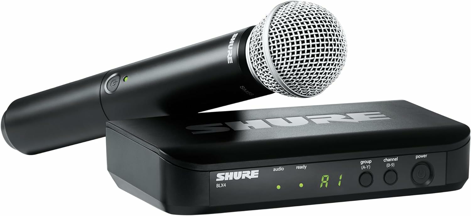 正規輸入品】　【メーカー保証2年付】SHURE BLX24J/SM58-JBシュア SM58 ワイヤレスボーカルシステム ワイヤレスマイク