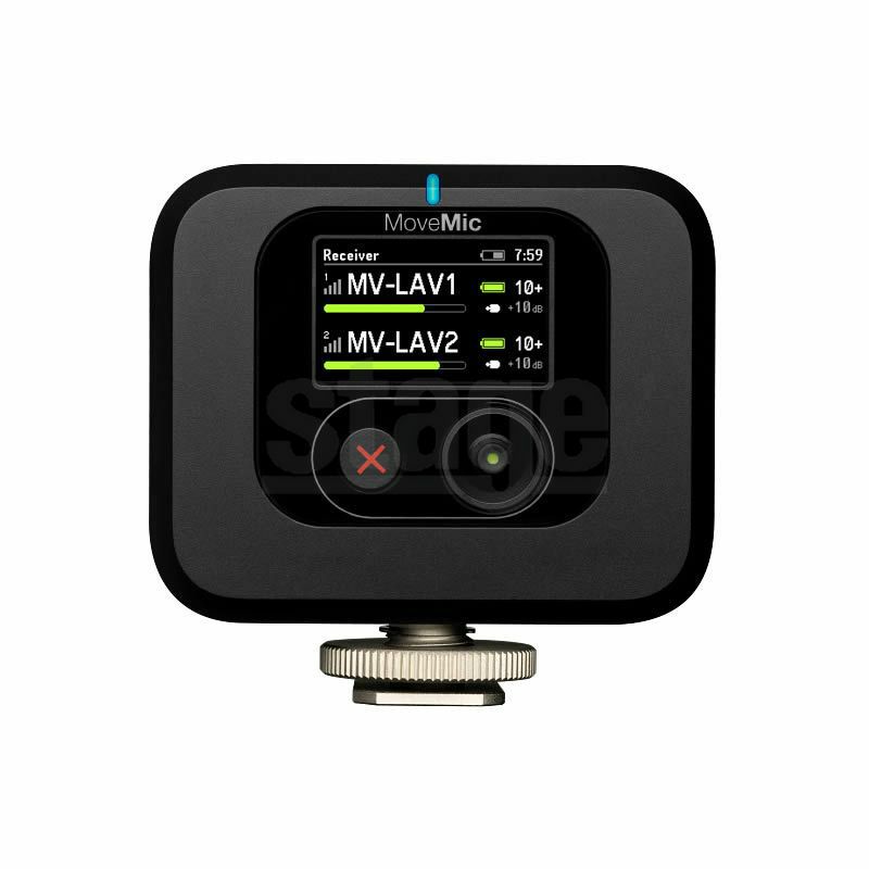 【正規輸入品】　【メーカー保証2年付】SHURE MOVEMIC 88+ 受信機キットMV88+W-KIT-J-Z6シュア ワイヤレスマイクロホン コンデンサー型