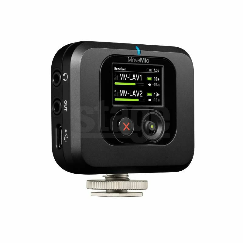 【正規輸入品】　【メーカー保証2年付】SHURE MOVEMIC 88+ 受信機キットMV88+W-KIT-J-Z6シュア ワイヤレスマイクロホン コンデンサー型