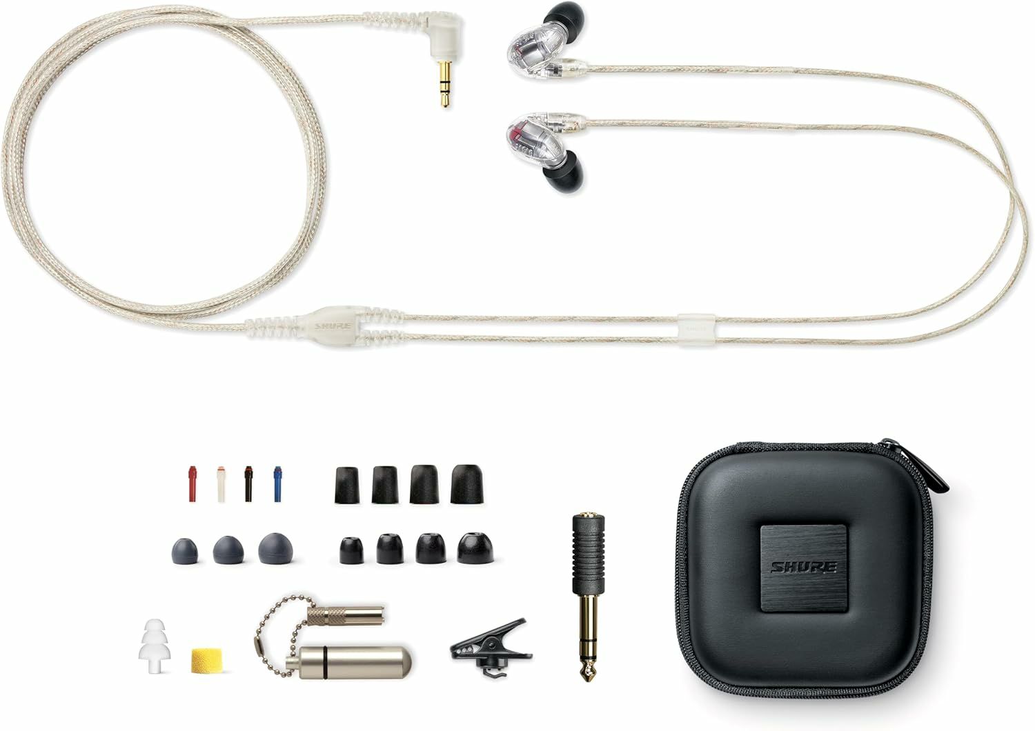 【正規輸入品】　【メーカー保証2年付】SHURE SE846G2CL【VGP2025 金賞】 シュア 高遮音性イヤホン（第2世代） イヤフォン CL（クリア） 透明