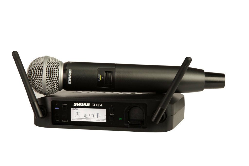 【正規輸入品】　【メーカー保証2年付】SHURE GLXD24+J/SM58-Z2シュア ハンドヘルド型ワイヤレスシステム ワイヤレスマイクセット