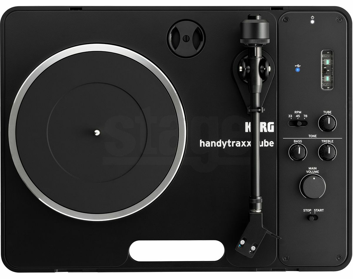KORG PORTABLE RECORD PLAYER handytraxx tubeHNDYTRX TUBEコルグ レコードプレーヤー LPプレーヤー ターンテーブル ハンディトラックス チューブ