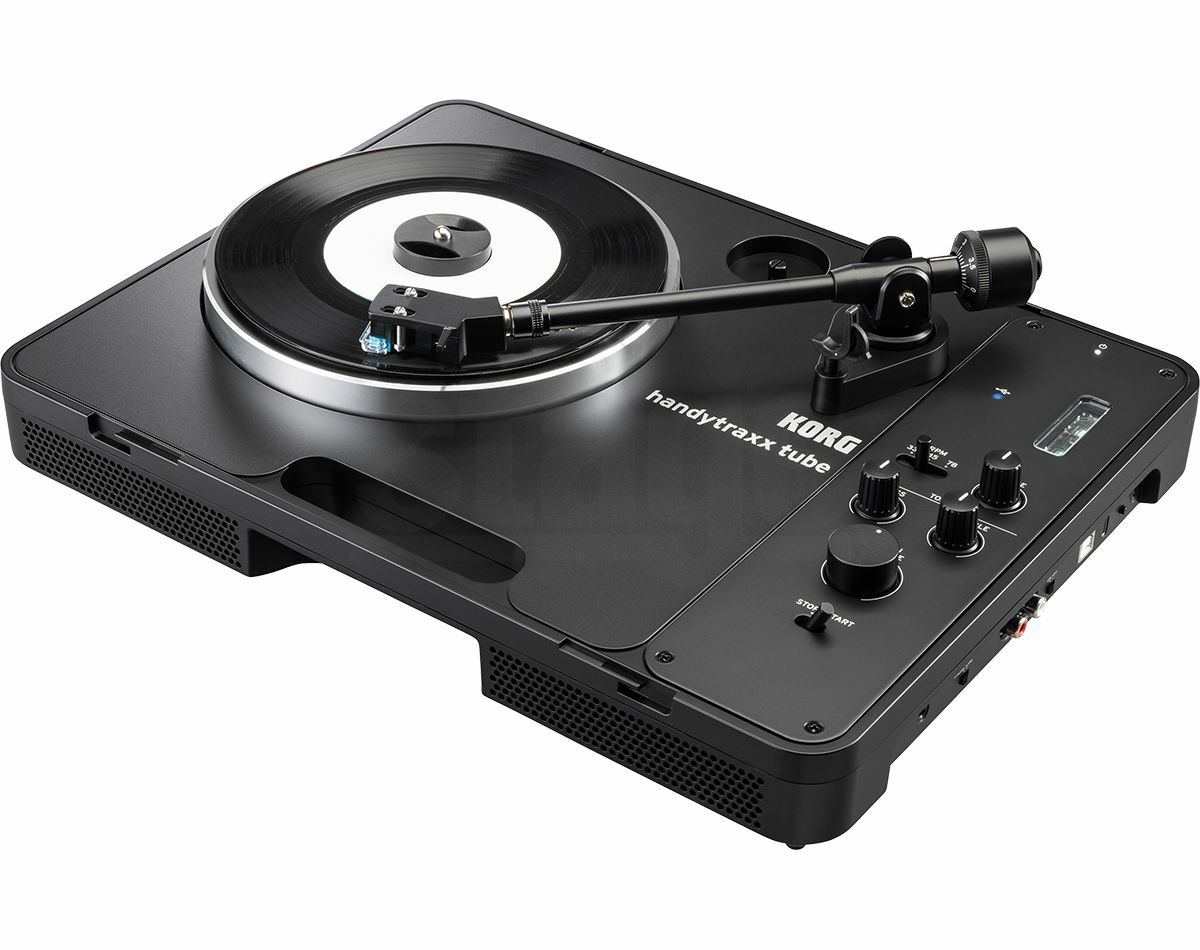 KORG PORTABLE RECORD PLAYER handytraxx tubeHNDYTRX TUBEコルグ レコードプレーヤー LPプレーヤー ターンテーブル ハンディトラックス チューブ