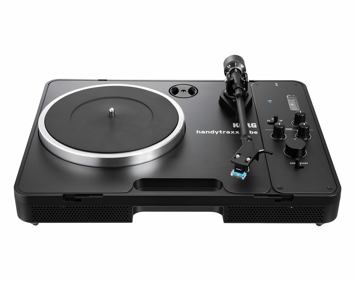 KORG PORTABLE RECORD PLAYER handytraxx tubeHNDYTRX TUBEコルグ レコードプレーヤー LPプレーヤー ターンテーブル ハンディトラックス チューブ