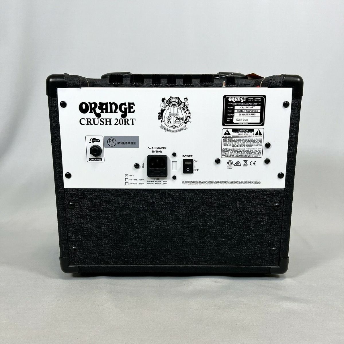 ORANGE Crush20RT BLK【店頭展示特価品】