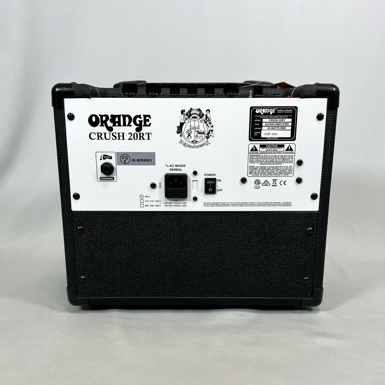 ORANGE Crush20RT BLK【店頭展示特価品】