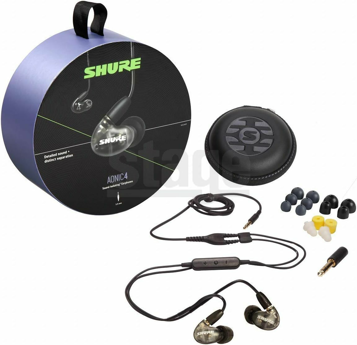 SHUREAONIC4SE42HYBK+UNI-A