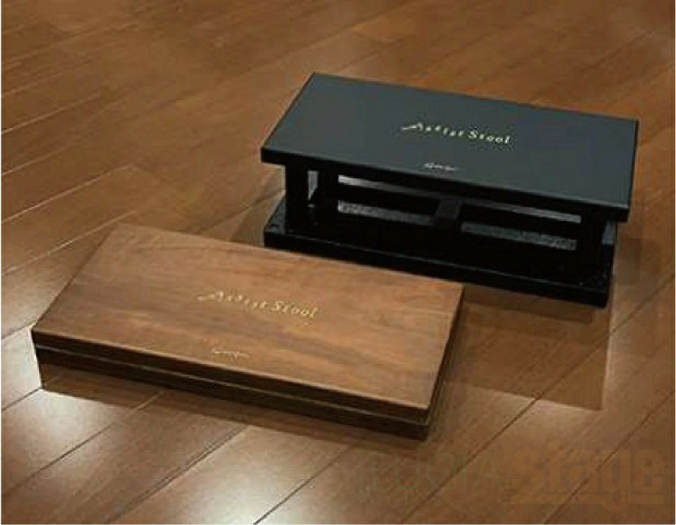  YOSHIZAWA 23-ASP ＋ 23-ASS WN ＋ AS-CB ＋ 巾着 4点セット 【アシストペダル ・アシストスツール・キャリングバッグ・オリジナル巾着袋付き】 吉澤 ピアノ用アシストペダル 補助ペダル ウォルナット【23MODEL】