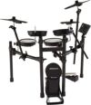  【ローランド純正アクセサリー付セット】Roland V-Drums TD-07KV【10点フルセット：純正ヘッドホンRH-5・純正イス＆ペダル＆スティック DAP-3Xパック・純正マットTDM-10・アンプ・スティックバッグ・教則DVD・接続ケーブル付き】