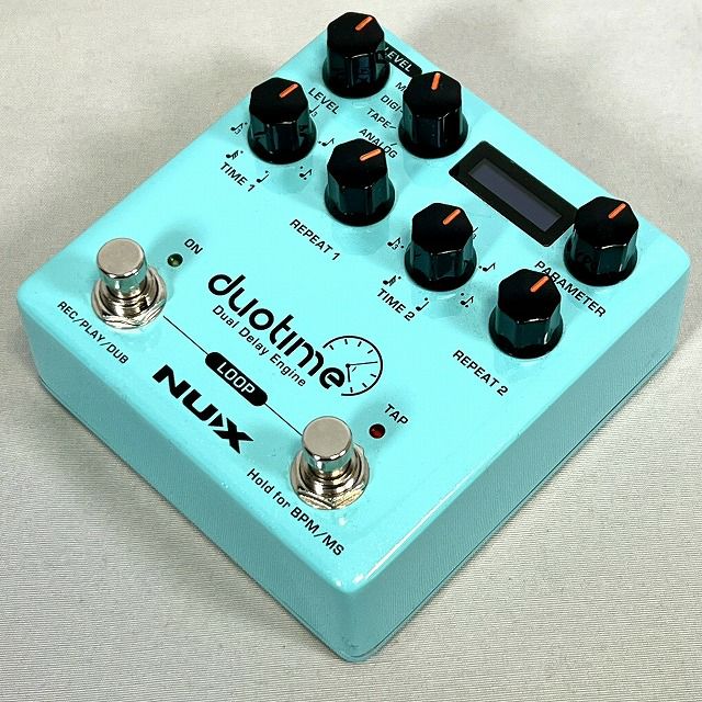 NUX Dual Delay Engine Duotime (NDD-6) 【店頭展示特価品】
