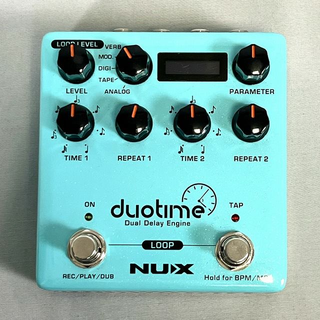 NUX Dual Delay Engine Duotime (NDD-6) 【店頭展示特価品】