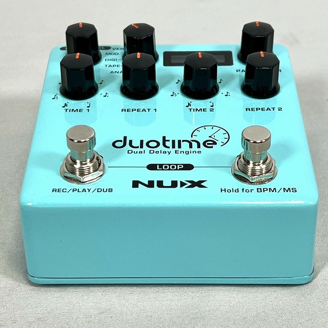 NUX Dual Delay Engine Duotime (NDD-6) 【店頭展示特価品】