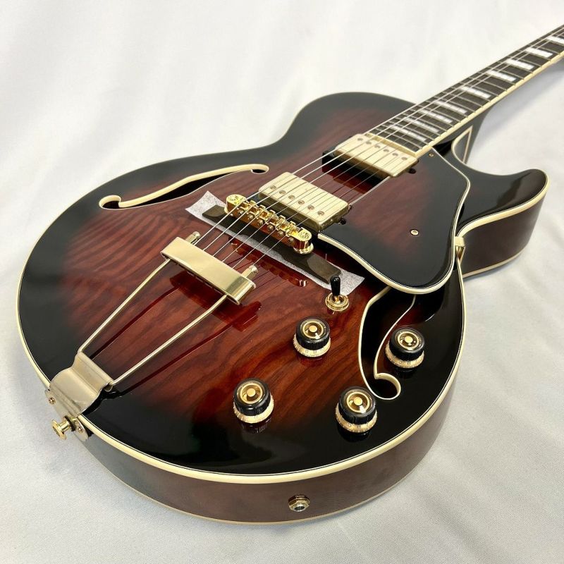  Ibanez AG95QA DBS(Dark Brown Sunburst)【店頭展示特価品】