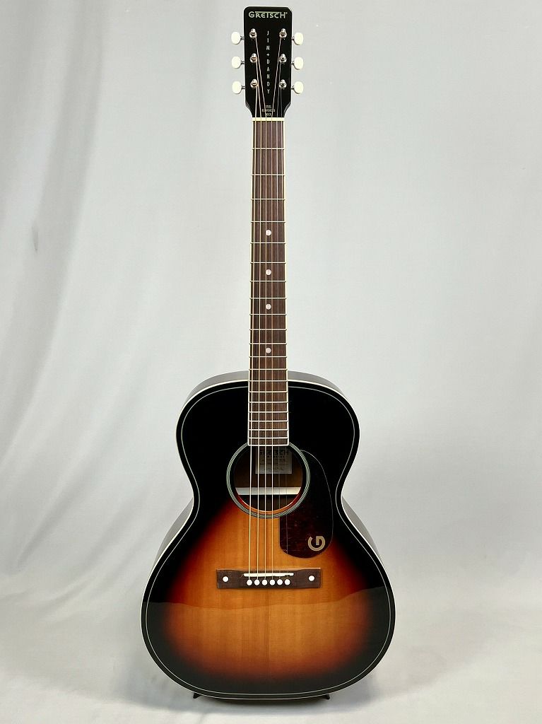 Gretsch Jim Dandy™ Concert LTD, Solid Top, Walnut Fingerboard, Heritage Burst