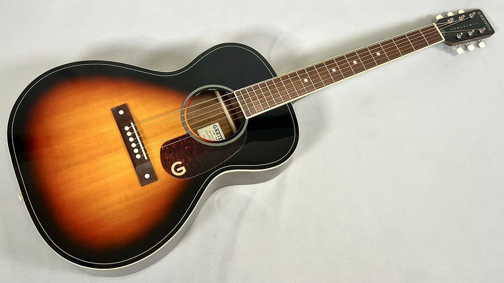 Gretsch Jim Dandy™ Concert LTD, Solid Top, Walnut Fingerboard, Heritage Burst