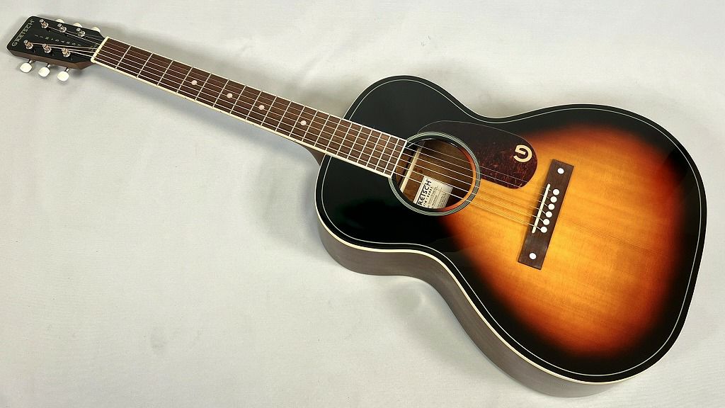 Gretsch Jim Dandy™ Concert LTD, Solid Top, Walnut Fingerboard, Heritage Burst