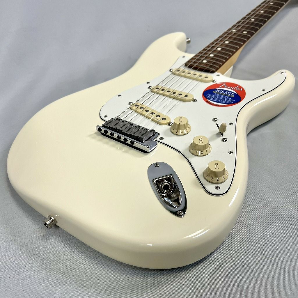 Fender Jeff Beck Stratocaster®, Rosewood Fingerboard, Olympic White