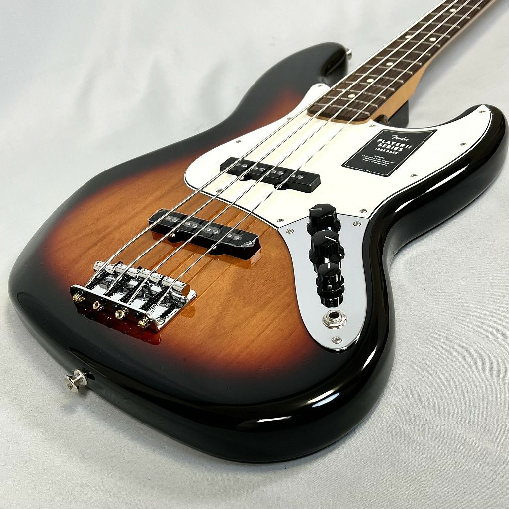 Fender Player II Jazz Bass®, Rosewood Fingerboard, 3-Color Sunburst【キズ有特価】